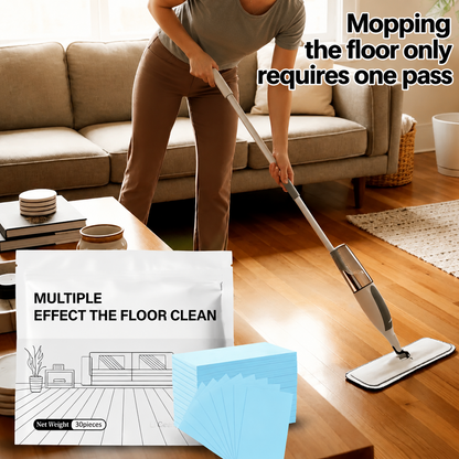 Multi-Surface Antibacterial Cleaner Sheets for Hardwood, Tile & Laminate