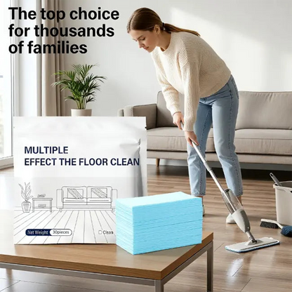 Multi-Surface Antibacterial Cleaner Sheets for Hardwood, Tile & Laminate